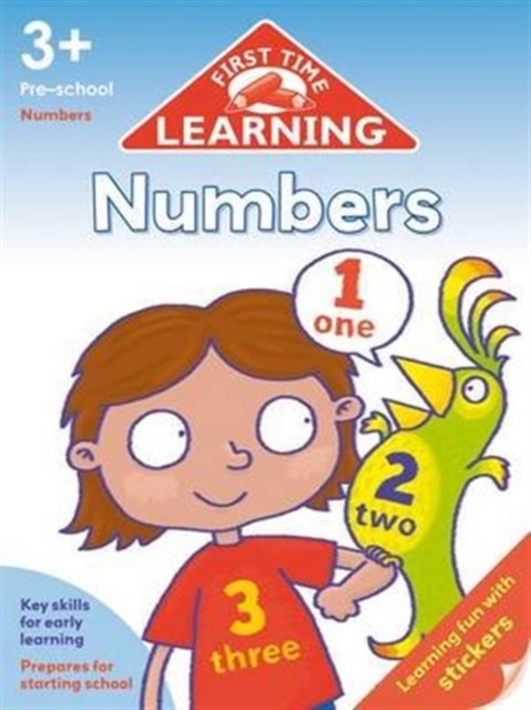First Time Learning Numbers, Paperback Book