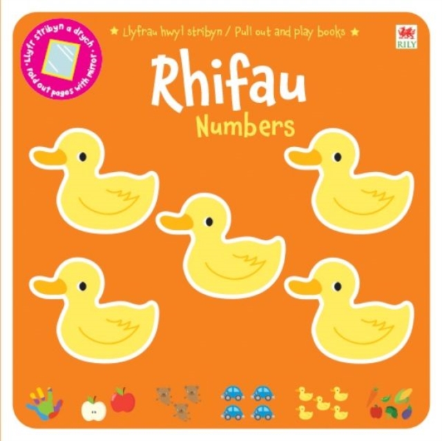 Cyfres Hwyl Stribyn: Rhifau / Pull out and Play Books: Numbers, Hardback Book