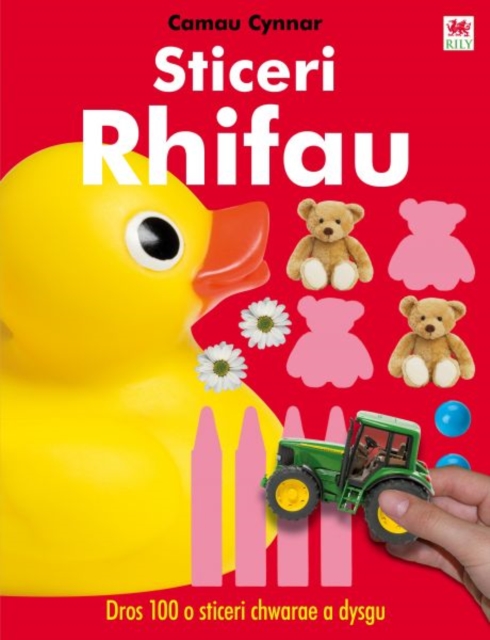 Cyfres Camau Cynnar: Sticeri Rhifau, Paperback / softback Book