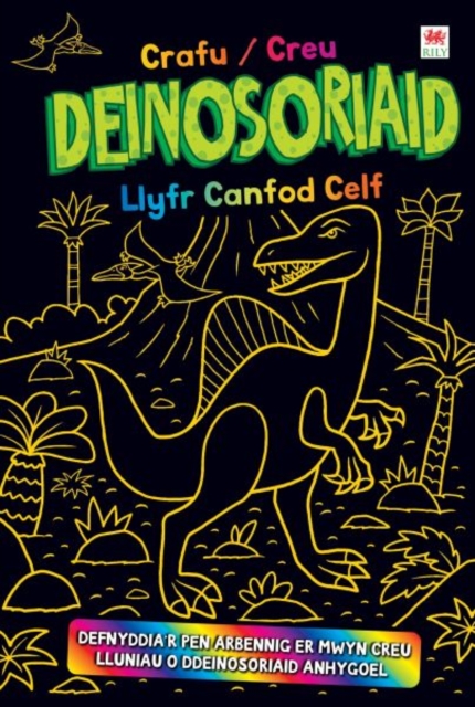 Llyfr Canfod Celf: Crafu/Creu Deinosoriaid, Other merchandise Book