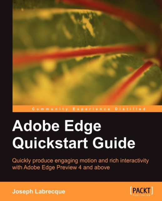 Adobe Edge Quickstart Guide, Electronic book text Book