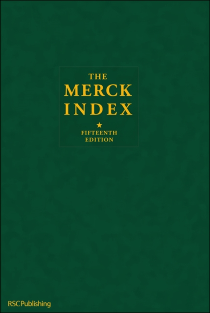 The Merck Index : An Encyclopedia of Chemicals, Drugs, and Biologicals, Hardback Book