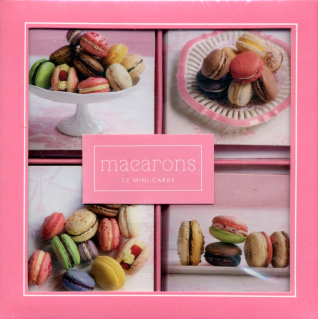 Macarons Mini Cards, Calendar Book