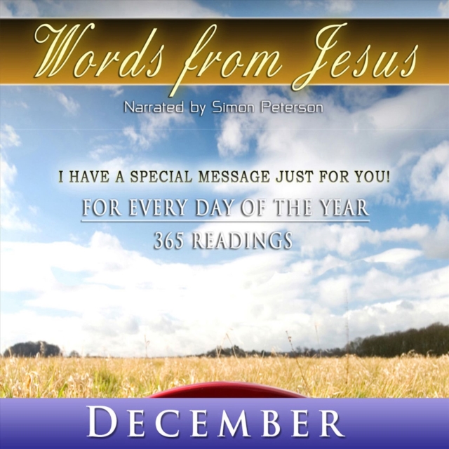 Words from Jesus : December, eAudiobook MP3 eaudioBook