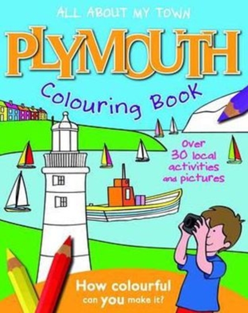 Plymouth Colouring Book, Paperback Book
