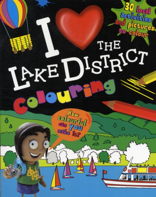 I Love the Lake District Colouring, Paperback Book