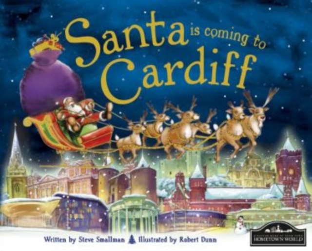 Santa is Coming to Cardiff, Hardback Book