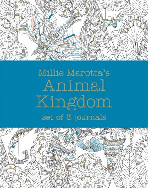Millie Marotta's Animal Kingdom - journal set : 3 notebooks, Notebook / blank book Book