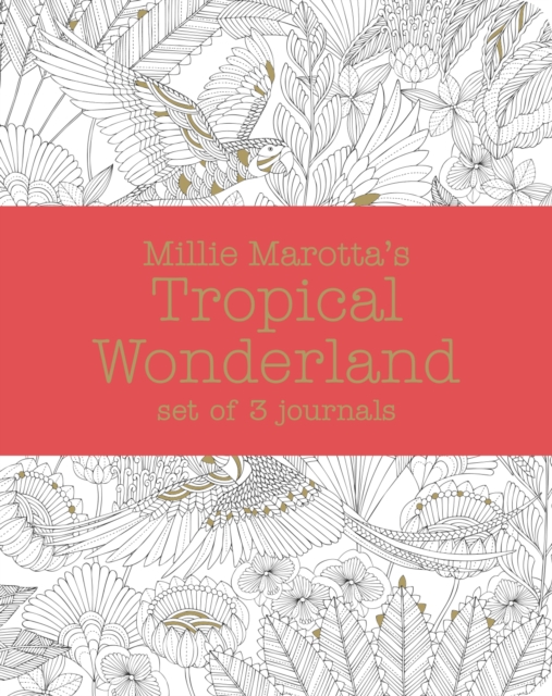 Millie Marotta's Tropical Wonderland – journal set : 3 notebooks, Notebook / blank book Book