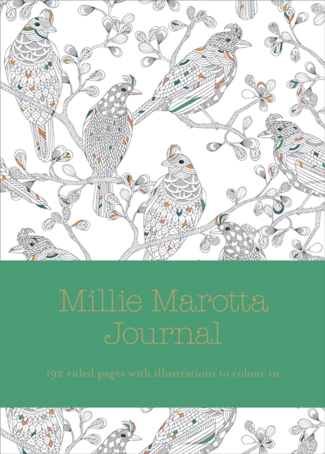 Millie Marotta Journal : ruled pages with full page illustrations from Wild Savannah, Notebook / blank book Book