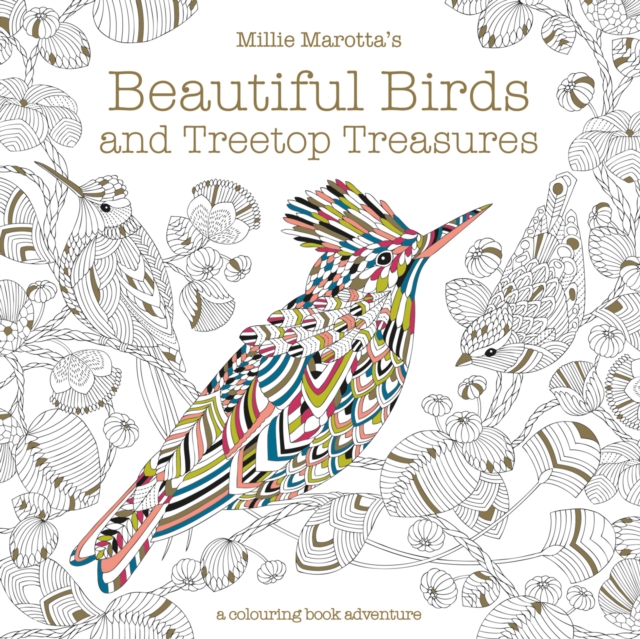 Millie Marotta's Beautiful Birds and Treetop Treasures : A colouring book adventure, Paperback / softback Book
