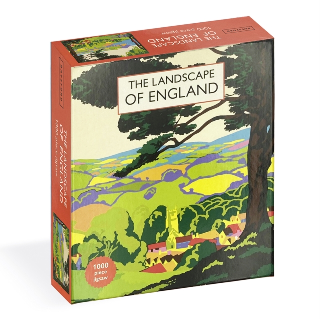 Brian Cook's Landscape of England Jigsaw Puzzle : 1000-piece jigsaw puzzle, Jigsaw Book