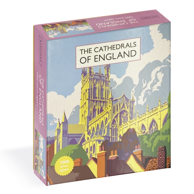 Brian Cook's Cathedrals of England Jigsaw Puzzle : 1000-piece jigsaw puzzle, Jigsaw Book