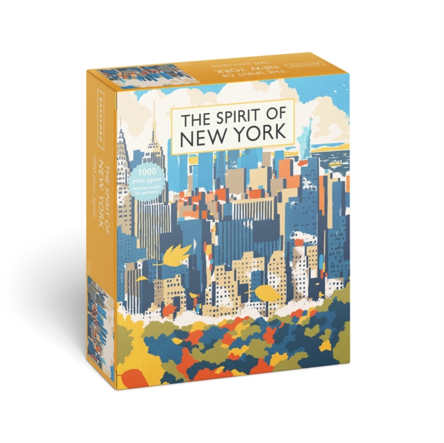 The Spirit of New York Jigsaw Puzzle : 1000-piece jigsaw puzzle, Jigsaw Book