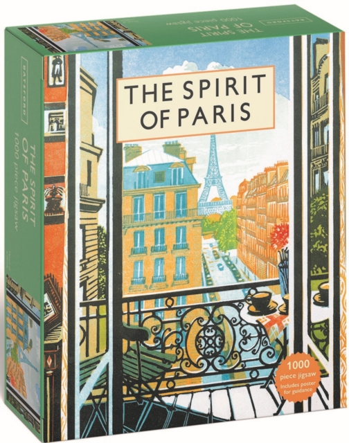 The Spirit of Paris Jigsaw Puzzle : 1000-piece jigsaw puzzle, Jigsaw Book