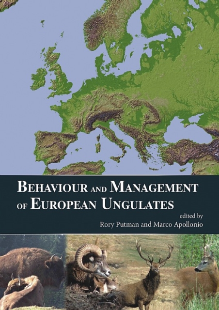 Behaviour and Management of European Ungulates, Hardback Book