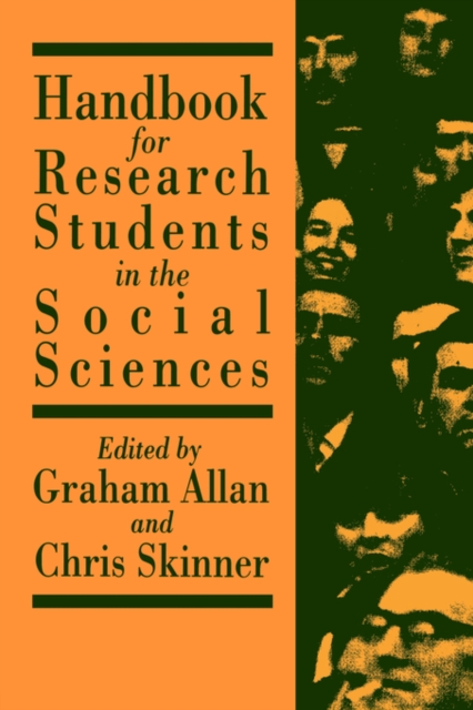 Handbook for Research Students in the Social Sciences, Paperback / softback Book
