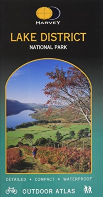 Lake District Outdoor Atlas, Spiral bound Book