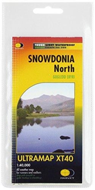 Snowdonia North Ultramap, Sheet map, folded Book