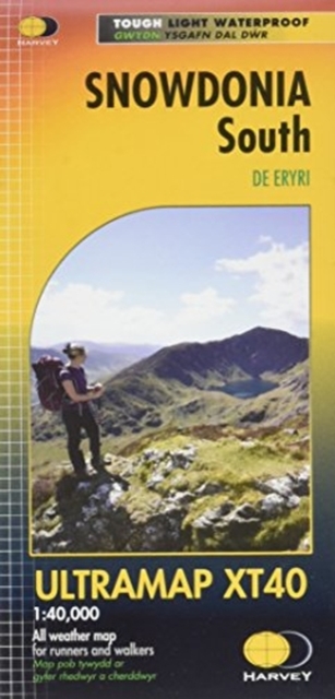 Snowdonia South, Sheet map, folded Book