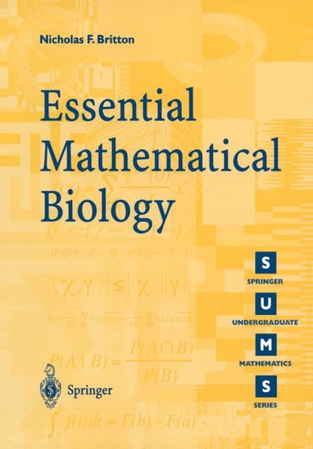 Essential Mathematical Biology, Paperback / softback Book