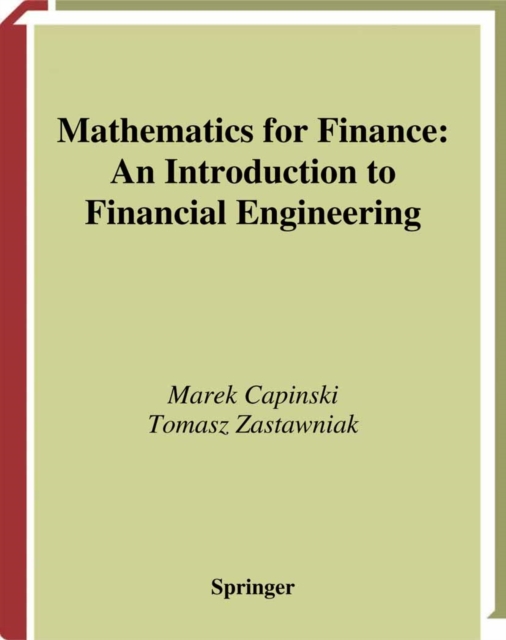 Mathematics for Finance : An Introduction to Financial Engineering, PDF eBook