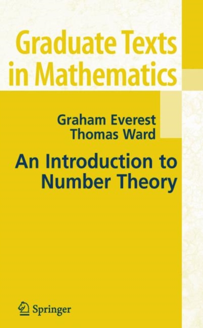 An Introduction to Number Theory, Hardback Book
