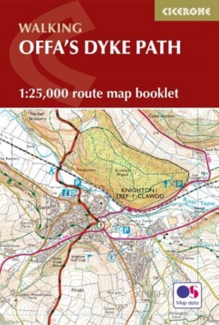 Offa's Dyke Map Booklet : 1:25,000 OS Route Mapping, Paperback / softback Book