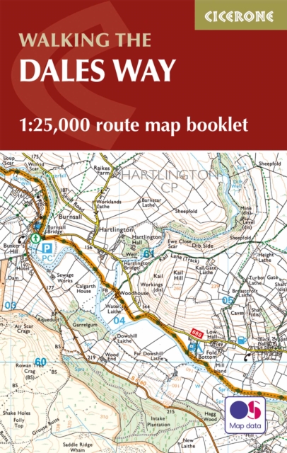 The Dales Way Map Booklet, Paperback / softback Book