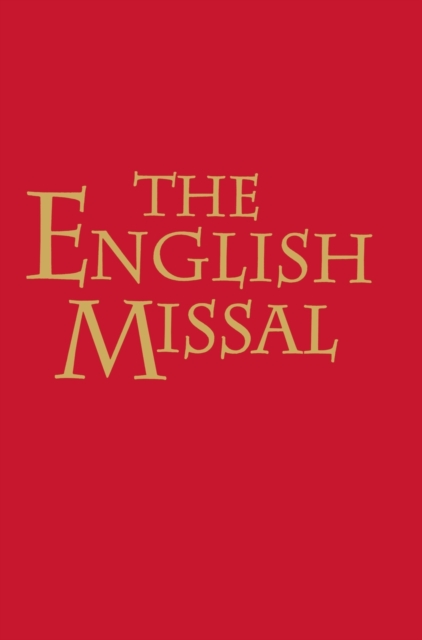 The English Missal, Hardback Book