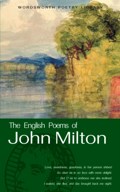 The English Poems of John Milton, Paperback Book