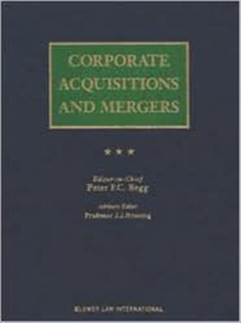 Corporate Acquisitions and Mergers, Loose-leaf Book