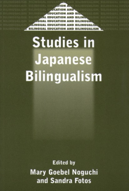 Studies in Japanese Bilingualism, PDF eBook
