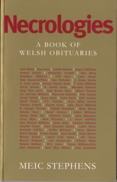 Necrologies : A Book of Welsh Obituaries, Paperback / softback Book