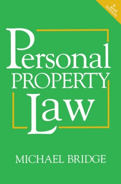 Personal Property Law, Paperback / softback Book