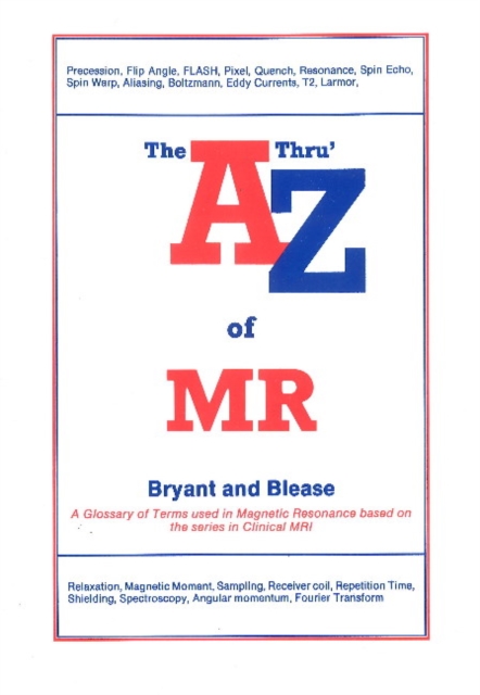A 'Thru' Z of MR, Paperback / softback Book