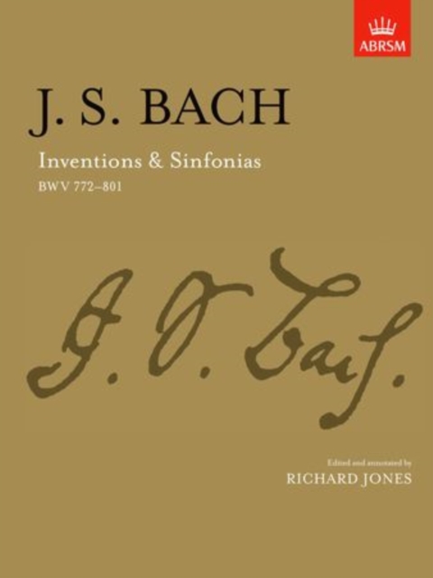 Inventions & Sinfonias : BWV 772-801, Sheet music Book