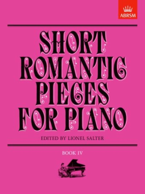 Short Romantic Pieces for Piano, Book IV, Sheet music Book
