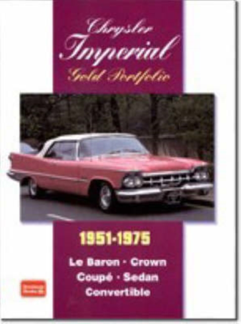 Chrysler Imperial Gold Portfolio, Paperback / softback Book
