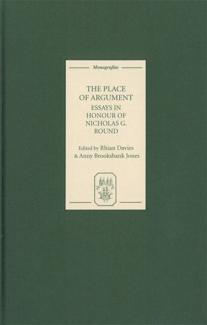 The Place of Argument : Essays in Honour of Nicholas G. Round, Hardback Book