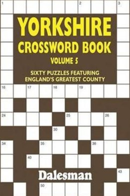 Yorkshire Crossword Book : v. 5, Paperback / softback Book