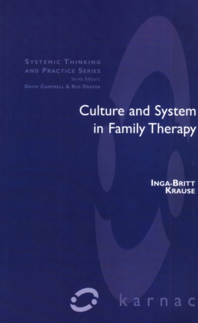 Culture and System in Family Therapy, Paperback / softback Book