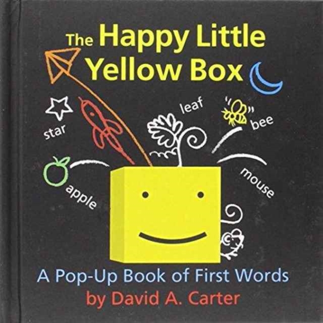 The Happy Little Yellow Box A Pop-Up Book of First Words, Hardback Book