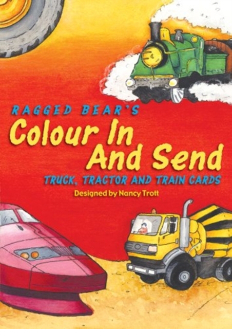 Colour In & Send: Tractor & Train Cards, Paperback / softback Book