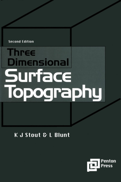 Three Dimensional Surface Topography, Hardback Book