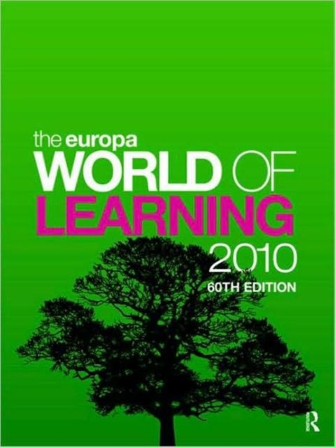 The Europa World of Learning 2010, Hardback Book