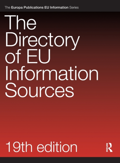 The Directory of EU Information Sources 2010, Hardback Book