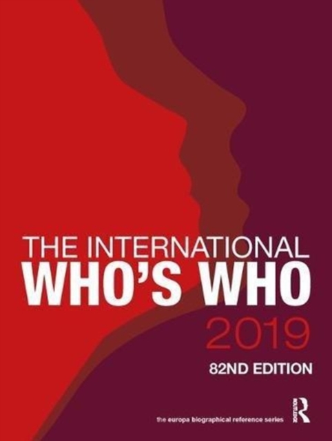 The International Who's Who 2019, Hardback Book
