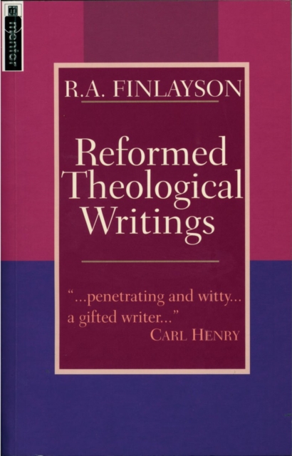 Reformed Theological Writings, Paperback / softback Book