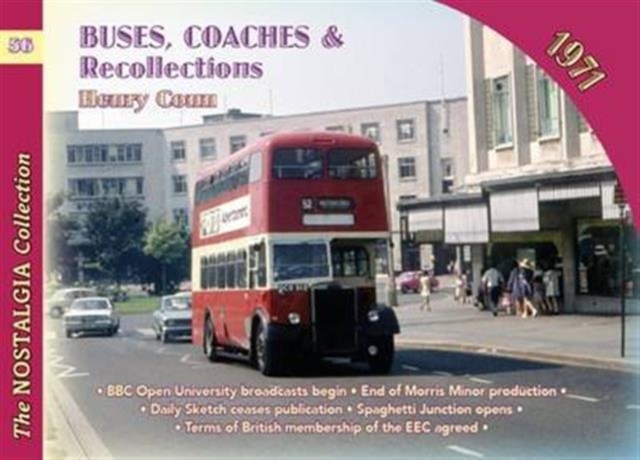 Buses, Coaches & Recollections 1971, Paperback / softback Book